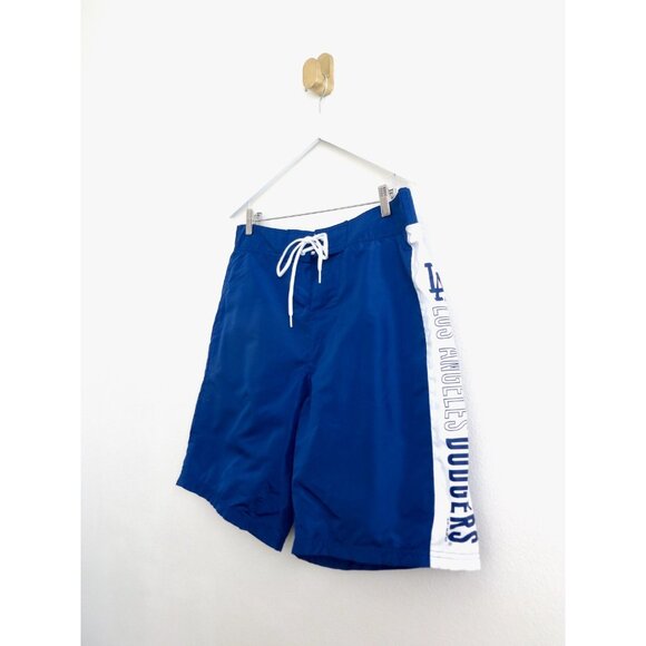 NEW! G-III Sports by Carl Banks  Los Angeles Dodgers Swim Trunk Shorts SZ XL - Picture 2 of 5
